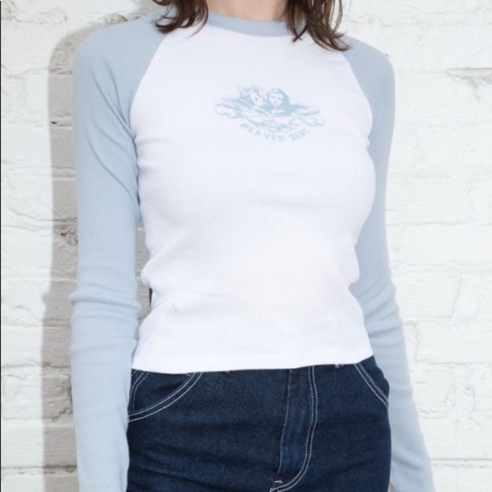 brandy melville heaven sent angel long sleeve